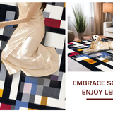 Contemporary Minimalist Textual Style(Black)