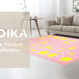 Whimsical Pastel Flower Display(Pink)