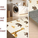Playful Safari Inspired Visual Elements(Beige)