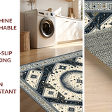 Ultra Soft Area Rug, Non Slip, Stain Resistant, Washable Area Rugs for Living Room, Bedroom, Contemporary Celestial Orb Elements(Beige)