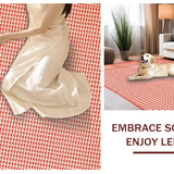Elegant Textured Heart Motif(Red)