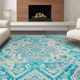 Luxe Diamond Medallion Arrangement(Blue)