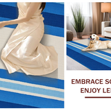 Elegant Textured Wave Motif(Blue)