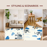 Elegant Minimalist Grey Motifs(Beige)