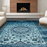 Distressed Blue Tones Aesthetic(Blue)