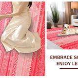 Charming Heart Motif in Red(Red)