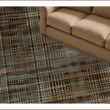 Ultra Soft Area Rug, Non Slip, Stain Resistant, Washable Area Rugs for Living Room, Bedroom, Rustic Earthy Cowhide Aesthetic(Brown)