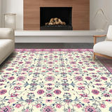 Contemporary Elegant Lattice Design(Ivory)