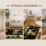 Artful Abstract Wildlife Representation(Gold)