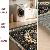 Eclectic Earth Tone Medallion(Blue)