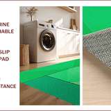 Ultra Soft Area Rug, Non Slip, Stain Resistant, Washable Area Rugs for Living Room, Bedroom, Soft Washable Abstract Bedroom Area Rug(Green)