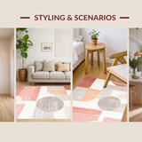 Dynamic Earthy Color Play(Beige)