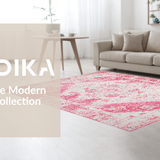 Chic Pastel Distressed Motif(Pink)