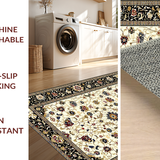 Neutral Hued Vintage Trellis(Beige)