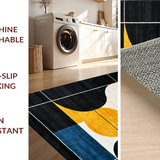 Dynamic Monochrome Geometric Motif(Black)