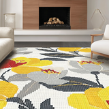 Lively Multicolor Garden Aesthetic(Gray)