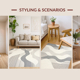 Subtle Creamy Wave Aesthetic(Gray)