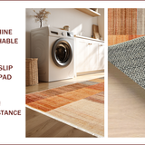 Ultra Soft Area Rug, Non Slip, Stain Resistant, Washable Area Rugs for Living Room, Bedroom, Solid Terracotta Shag Rug for Living Room(Brown)