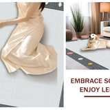 Contemporary Grey Toned Geometric Flair(Gray)