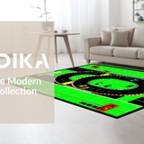 Lively Traffic Themed Play Surface(Green)