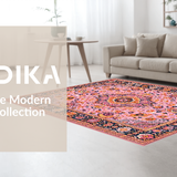 Elegant Vintage Floral Tapestry(Pink)