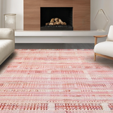 Ultra Soft Area Rug, Non Slip, Stain Resistant, Washable Area Rugs for Living Room, Bedroom, Girlish Bow Accent Rug, Pink Knot Carpet, Cute Bows Bath Mat, Girly Decor(Pink)