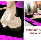 Dynamic Abstract Gaming Visuals(Pink)