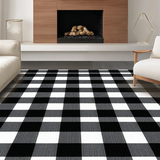 Chic Vintage Reversible Textile Design(Black)