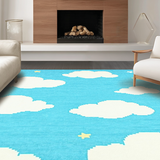 Gentle Cloudy Imagery for Kids(Blue)