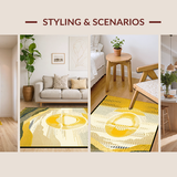 Sunny Ombre Abstract Allure(Yellow)