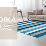 Chic Abstract Linear Aesthetic(Blue)
