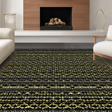 Trendy Modernist Geometric Fusion(Black)