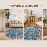 Luxurious Geometric Color Blend(Blue)