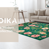 Vibrant Whimsical Floral Aesthetic(Green)