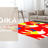Bright Eclectic Fun Design(Red)