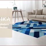Ultra Soft Area Rug, Non Slip, Stain Resistant, Washable Area Rugs for Living Room, Bedroom, Space-Themed Round Kids Playroom Rug Washable(Blue)