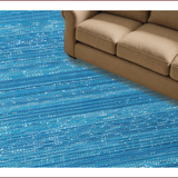 Ultra Soft Area Rug, Non Slip, Stain Resistant, Washable Area Rugs for Living Room, Bedroom, Vintage Soft Blue Living Room Non-Slip Rug(Blue)