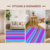 Chic Modern Color Block(Blue)