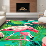 Whimsical Tropical Vibes Home Accent(Pink)