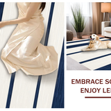 Dynamic Coastal Striped Serenity(Blue)