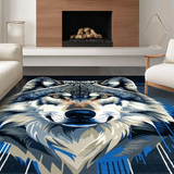 Visual Serenity Wolf Moon(Blue)