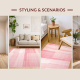 Elegant Plush Modern Motif(Pink)