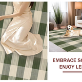 Chic Green Tiled Motif(Beige)