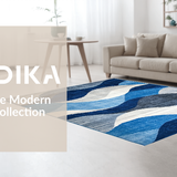 Vibrant Transitional Patterned Elegance(Blue)