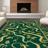 Striking Retro Wildlife Aesthetics(Green)