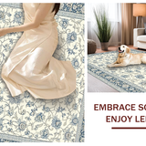 Chic Ivory Transitional Design(Ivory)