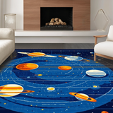 Vivid Galactic Dreamscape Visuals(Blue)