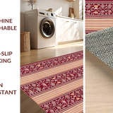 Chic Wavy Patterned Elegance(Red)