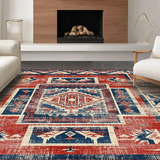 Elegant Distressed Tribal Elements(Red)