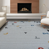 Grey Whimsical Letter(Gray)